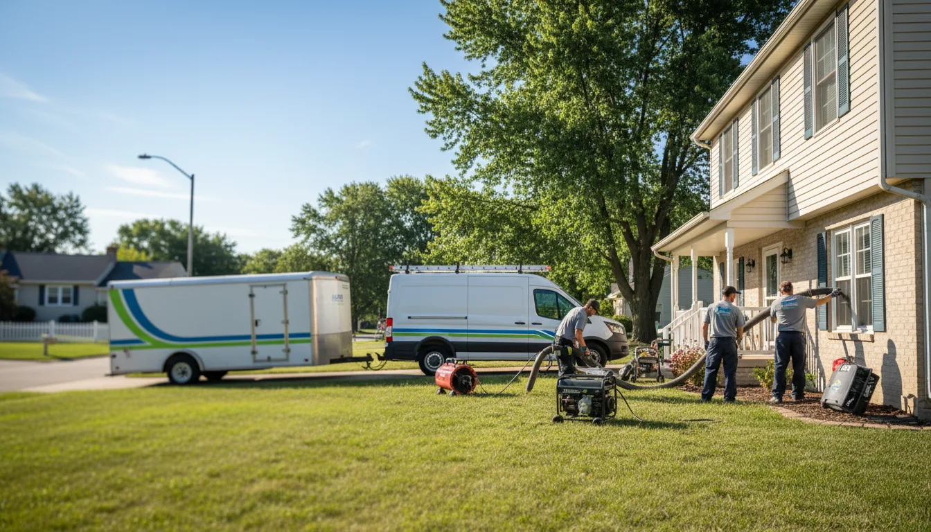 Flooded Basement Restoration And Cleanup With Repair in Inverness, MT near me